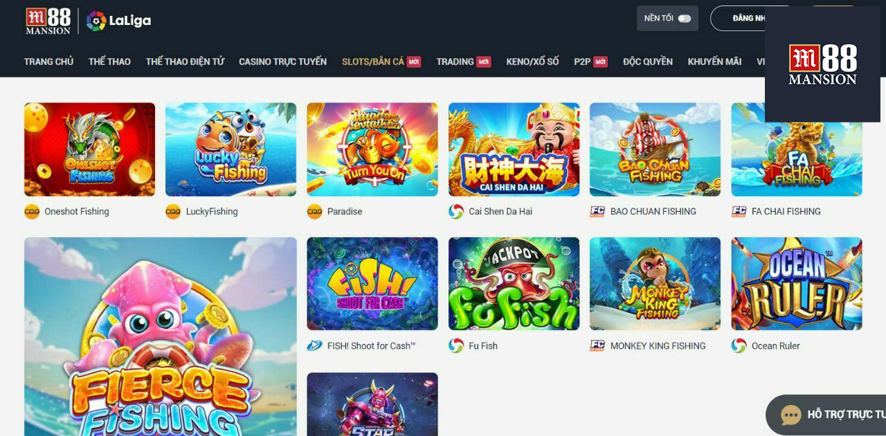 BẮN CÁ M88 - M88 - M 88 - M88 CASINO - NHÀ CÁI M88